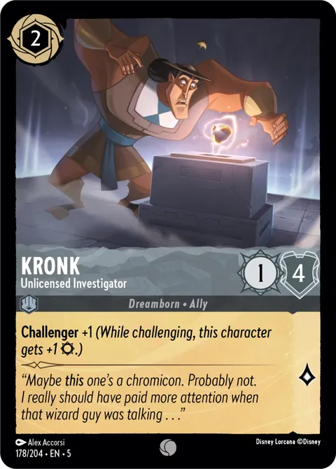 Kronk — Unlicensed Investigator