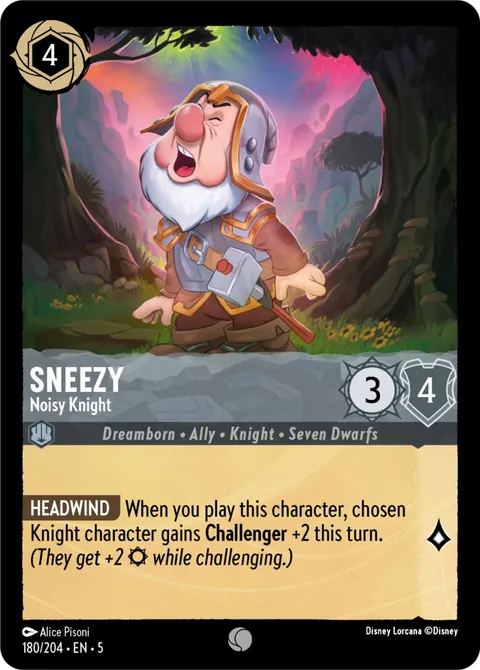 Sneezy — Noisy Knight