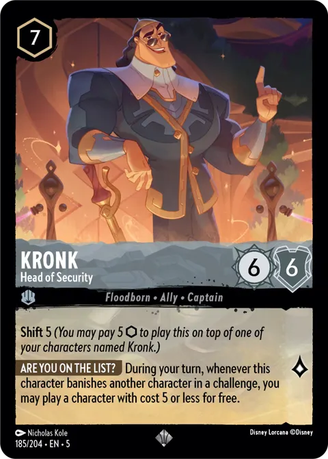 Kronk — Head of Security