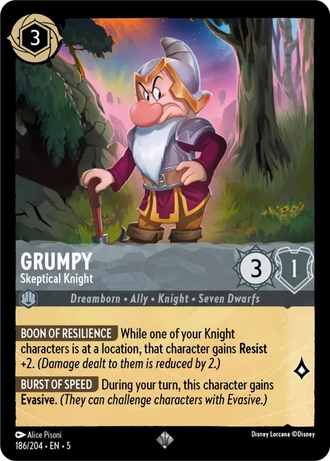 Grumpy — Skeptical Knight