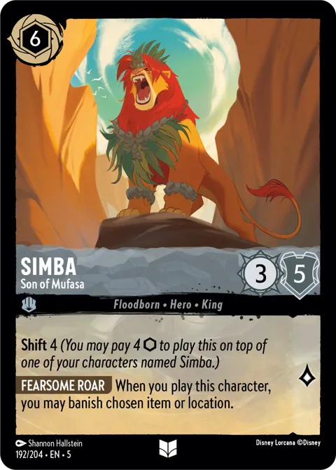 Simba — Son of Mufasa