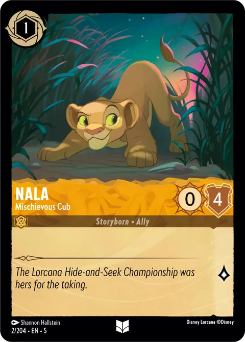 Nala — Mischievous Cub