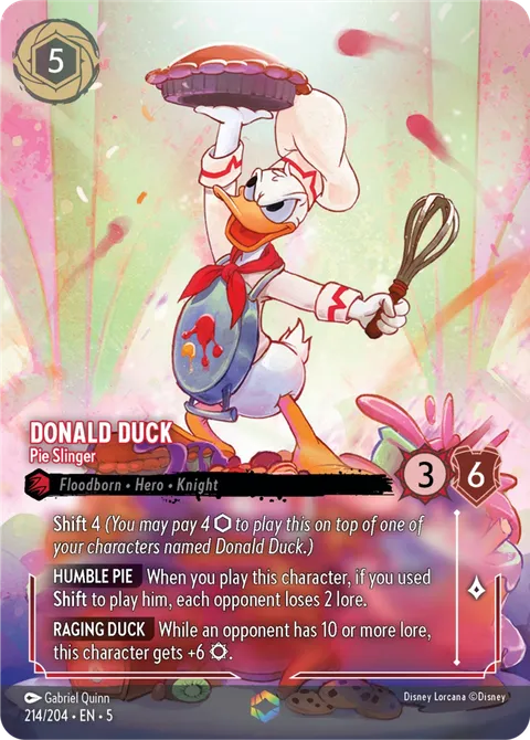Donald Duck — Pie Slinger