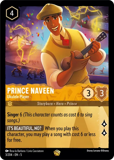 Prince Naveen — Ukulele Player