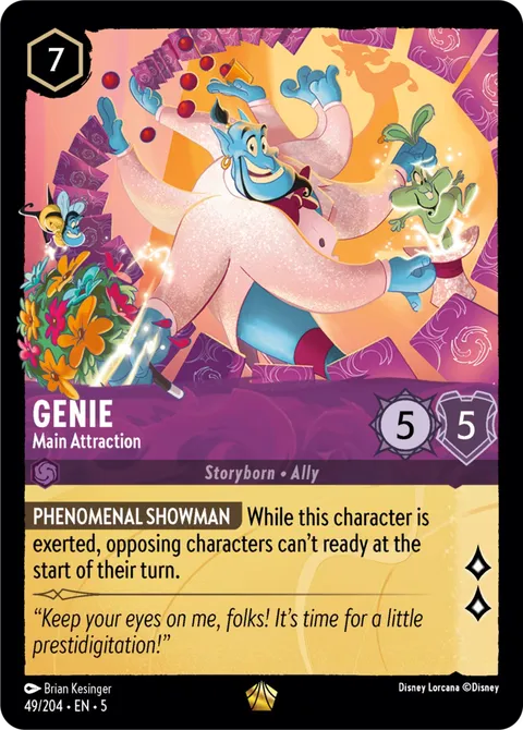 Genie — Main Attraction