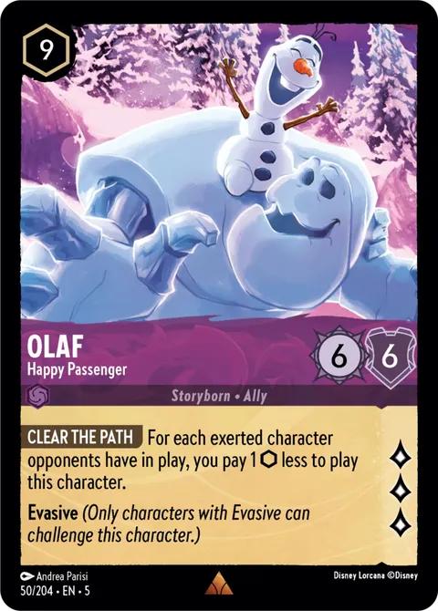 Olaf — Happy Passenger