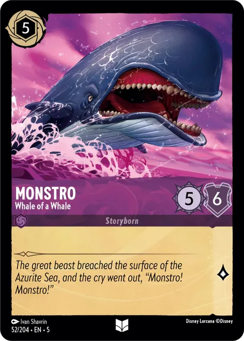Monstro — Whale of a Whale