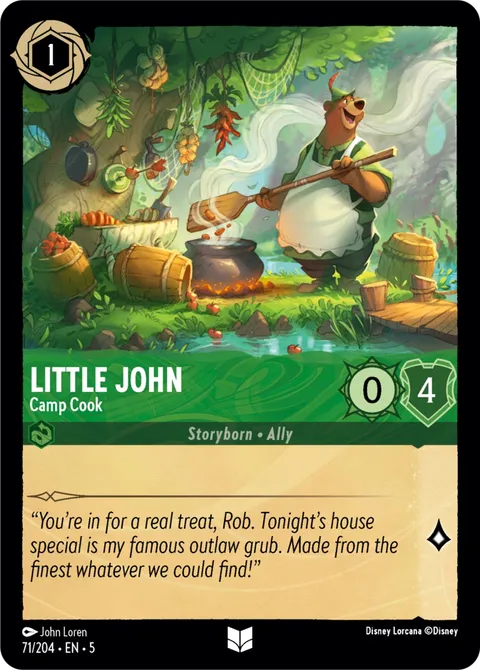 Little John — Camp Cook