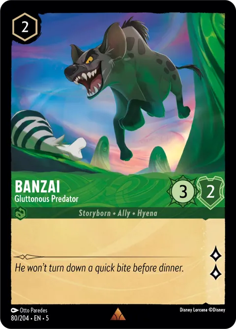 Banzai — Gluttonous Predator