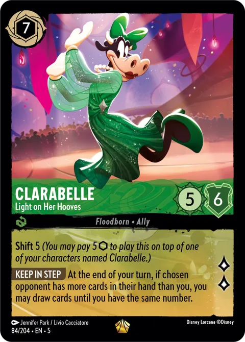 Clarabelle — Light on Her Hooves
