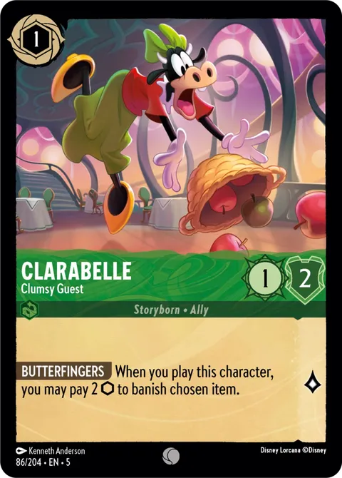 Clarabelle — Clumsy Guest