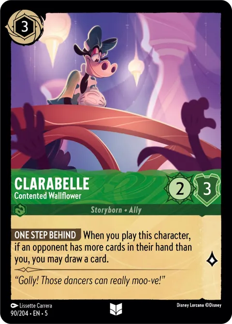 Clarabelle — Contented Wallflower
