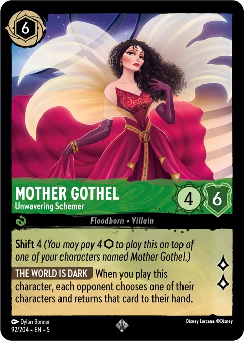 Mother Gothel — Unwavering Schemer