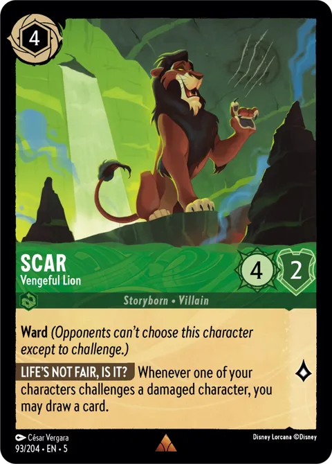 Scar — Vengeful Lion