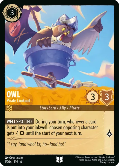 Owl — Pirate Lookout