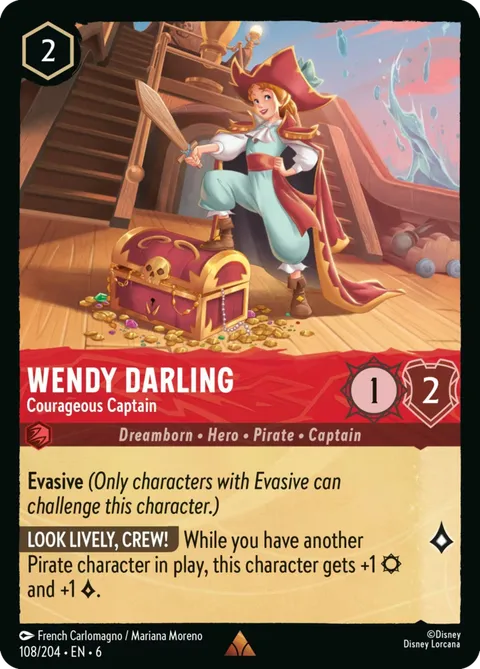 Wendy Darling — Courageous Captain