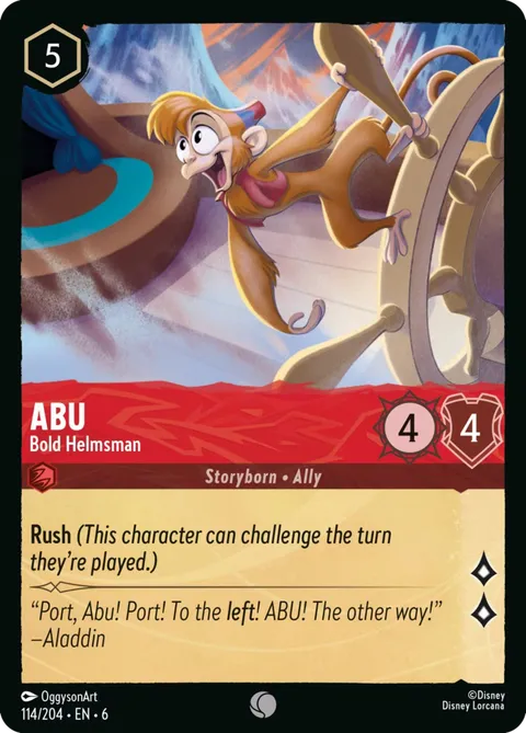 Abu — Bold Helmsman