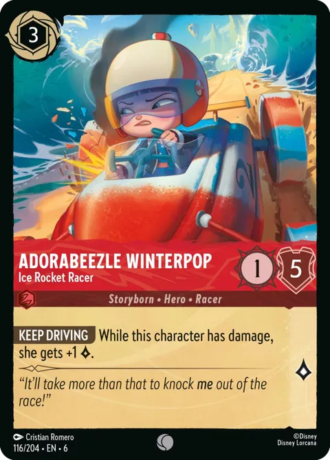 Adorabeezle Winterpop — Ice Rocket Racer