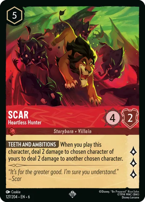 Scar — Heartless Hunter