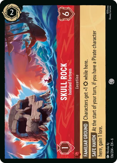 Skull Rock — Isolated Fortress