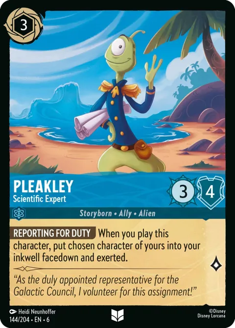 Pleakley — Scientific Expert