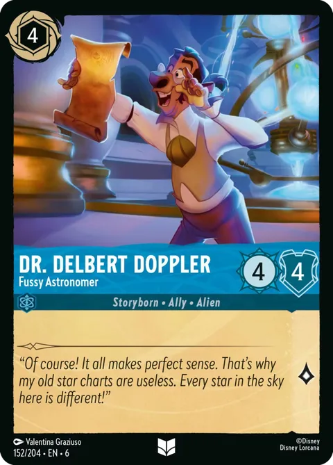 Dr. Delbert Doppler — Fussy Astronomer