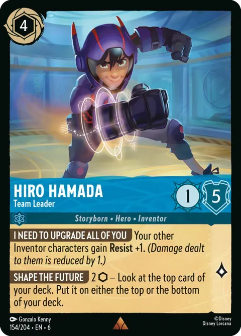 Hiro Hamada — Team Leader