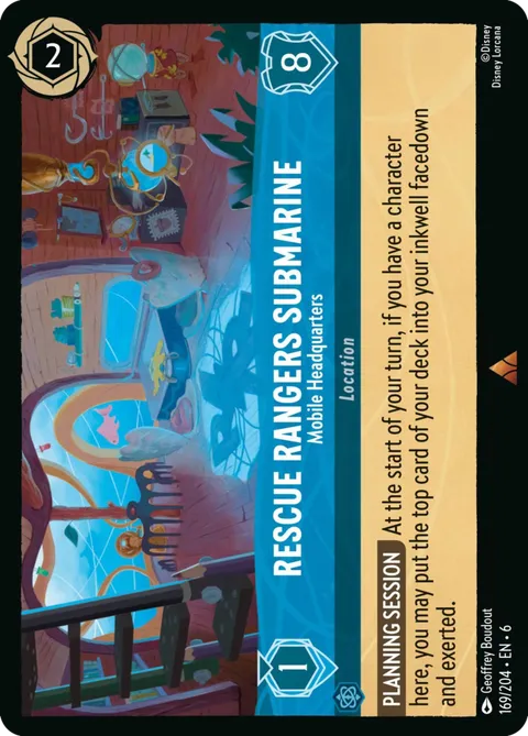 Rescue Rangers Submarine — Mobile Headquarters