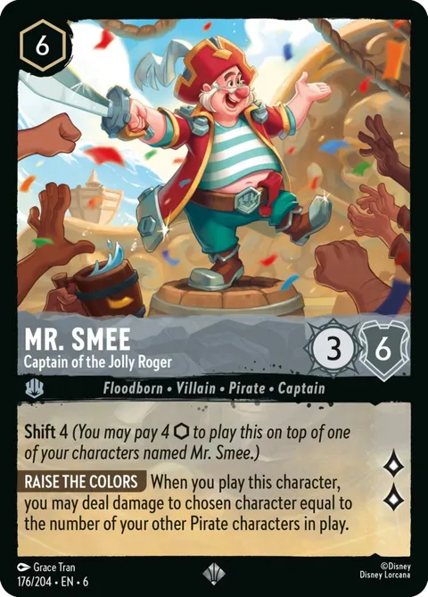 Mr. Smee — Captain of the Jolly Roger