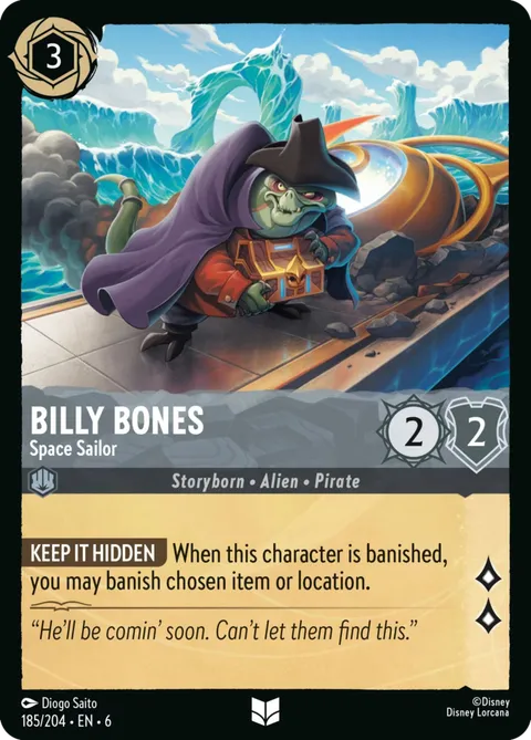 Billy Bones — Space Sailor