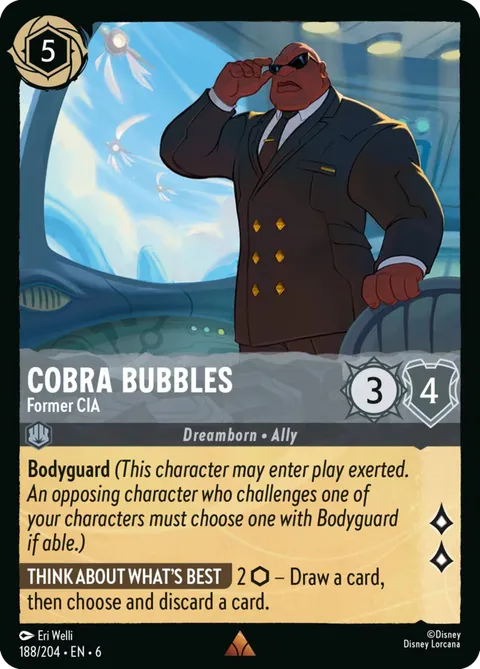 Cobra Bubbles — Former CIA