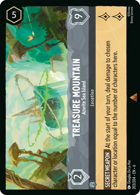 Treasure Mountain — Azurite Sea Island