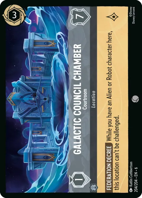 Galactic Council Chamber — Courtroom