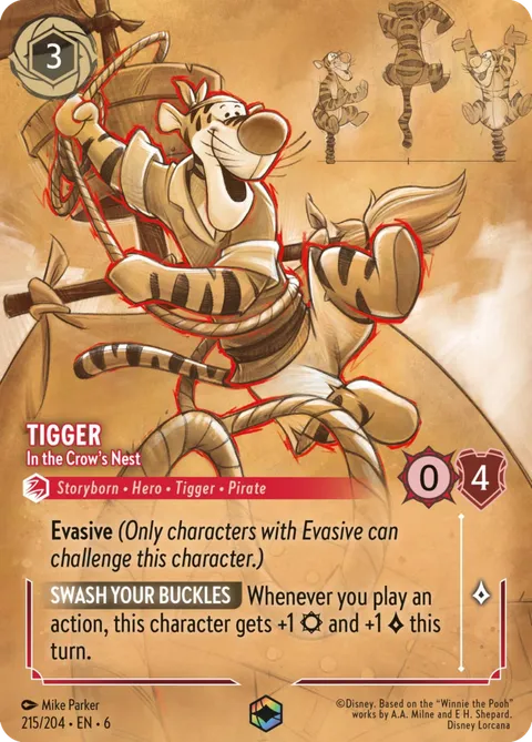 Tigger — In the Crow's Nest