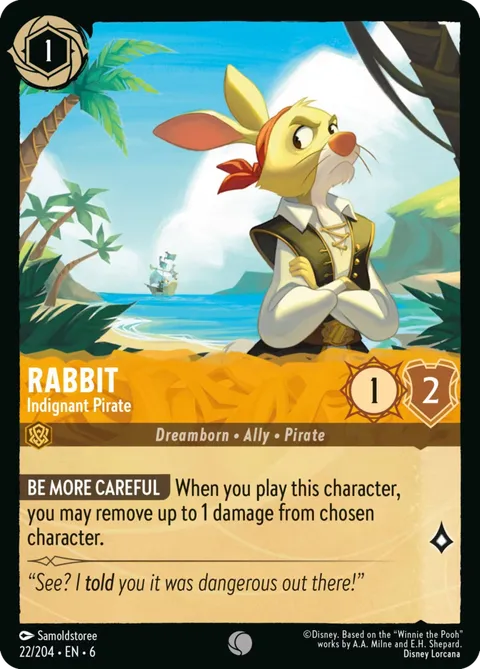 Rabbit — Indignant Pirate