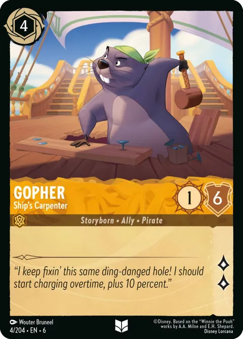 Gopher — Ship's Carpenter