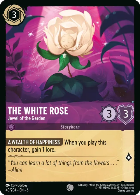 The White Rose — Jewel of the Garden