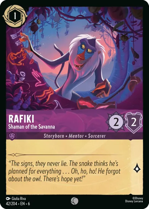 Rafiki — Shaman of the Savanna