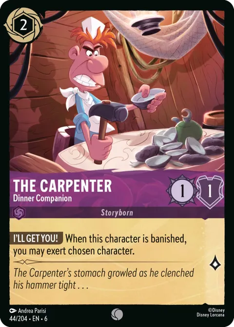The Carpenter — Dinner Companion