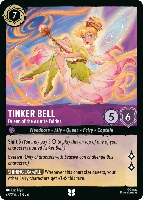 Tinker Bell — Queen of the Azurite Fairies