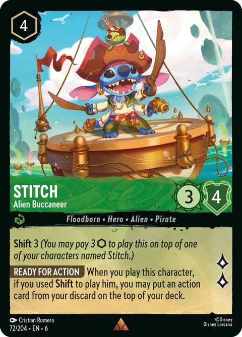 Stitch — Alien Buccaneer