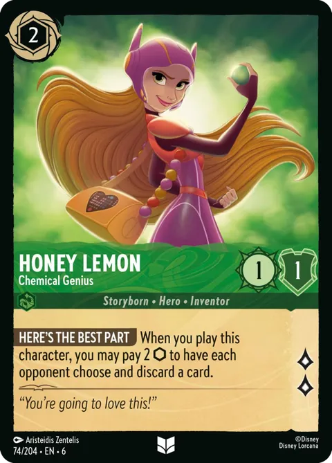 Honey Lemon — Chemical Genius
