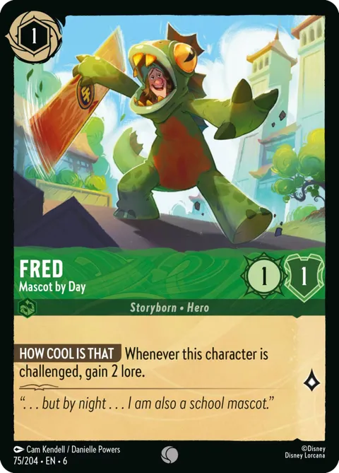 Fred — Mascot by Day