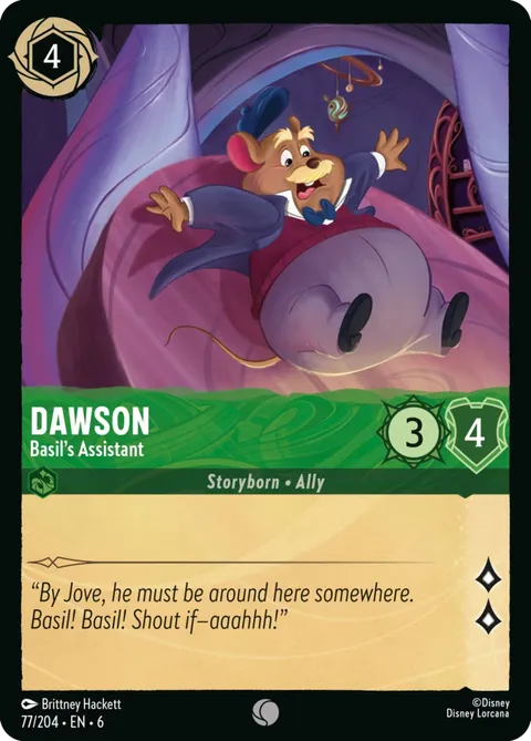 Dawson — Basil's Assistant