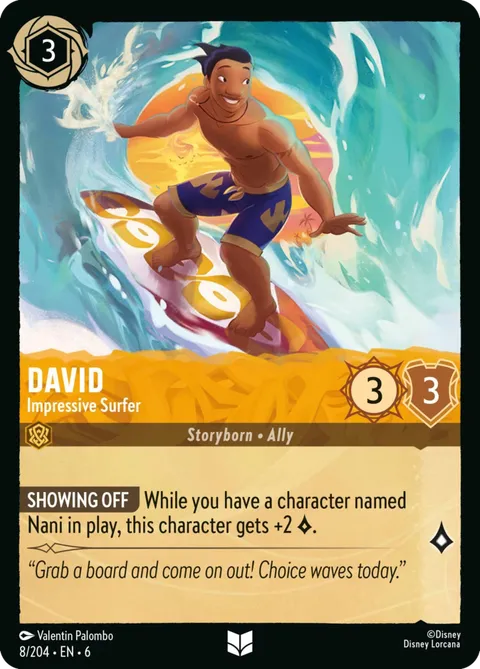 David — Impressive Surfer