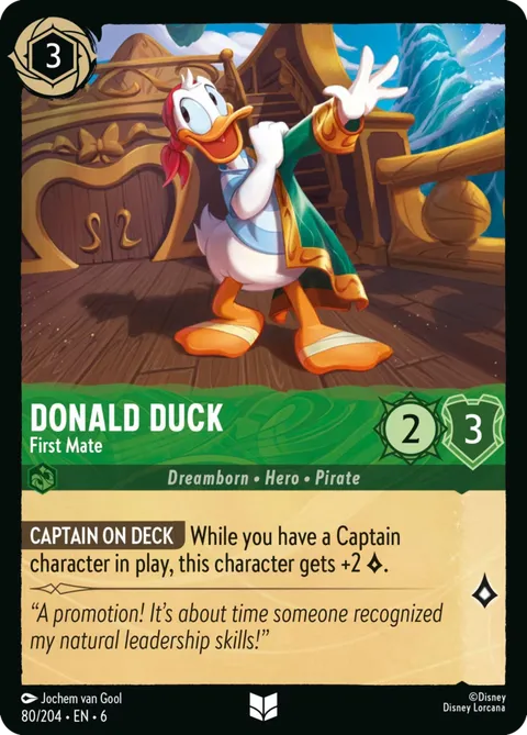 Donald Duck — First Mate