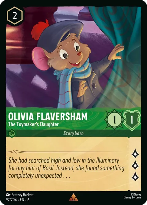 Olivia Flaversham — The Toymaker's Daughter