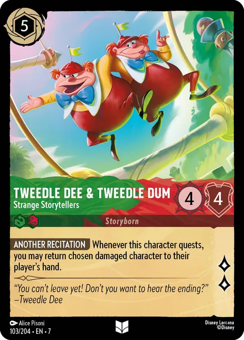 Tweedledee & Tweedledum — Strange Storytellers