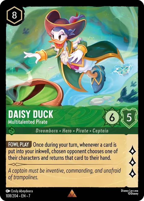 Daisy Duck — Multitalented Pirate
