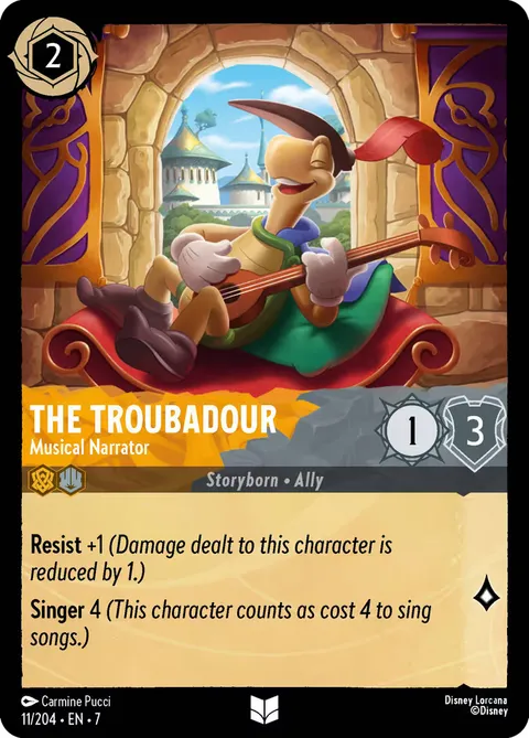 The Troubadour — Musical Narrator